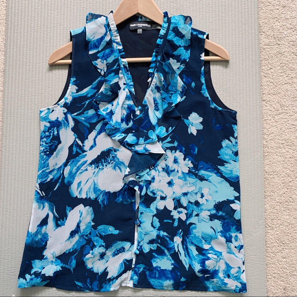 Karl Lagerfeld Top Sz Small